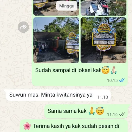 Pengiriman Papan Bunga Duka Ancol Pasir Jambe