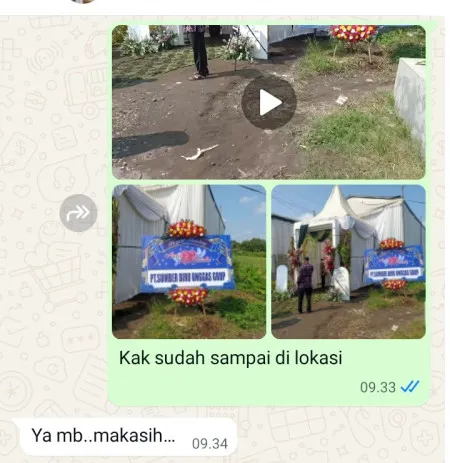 Pengiriman Karangan Bunga Ancol Pasir Jambe